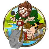 Angry caveman motocross story