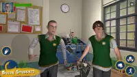 Real High School Fighting - Gangster Crime Sim 3D Screen Shot 6