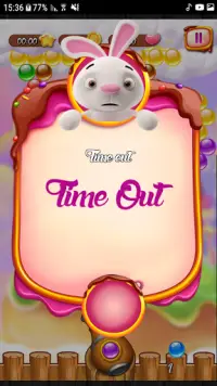 Happy Rabbit Bubble Fall Shooter Screen Shot 6