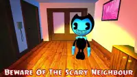 Scary Bendy Neighbor 3D Game Screen Shot 0
