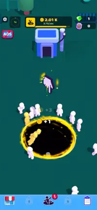 Crowd eater: Black hole game Screen Shot 4