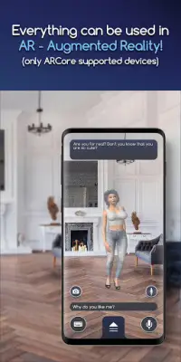 Alyssa - Virtual & AR Talking Girl Simulator Screen Shot 2