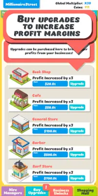Idle Tycoon - A Business Adventure! Screen Shot 4