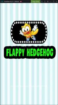 Flappy Hedgehog Screen Shot 2