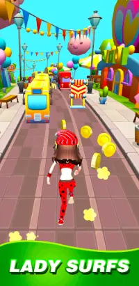 Subway Lady Bug Adventure Game Screen Shot 0