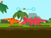 공룡의 섬: T-REX 게임 아동용 쥬라기 시뮬레이터 Screen Shot 8