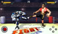 ultimate ring fighting - luta de wrestling de robô Screen Shot 8