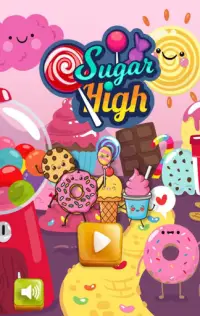 Sugar High : Match 3 Candy Blitz Screen Shot 0