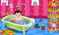 Baby Care and Bath Baby Games Screen Shot 1