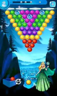 Ice Queen Princess Bubble Pop Screen Shot 3