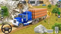 Real Truck Driver Cargo Legends Wood Transporter Screen Shot 1