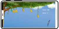 Banana shooter Bow Arrow game Screen Shot 0