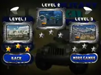 सैन्य 3 डी कार खेलों Screen Shot 1
