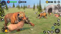 호랑이 시뮬레이터 오프라인 게임 동물 시뮬레이터 게임 Screen Shot 4
