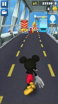 Mickey Subway Ultimate Dash Run 3D Screen Shot 1
