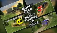 रीयल ट्रक पार्किंग उन्माद 2017: कार्गो परिवहन सिम Screen Shot 12