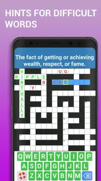 Crossword Puzzle Free Classic Word Game Offline Screen Shot 2