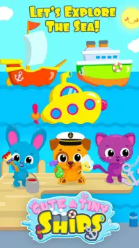 Cute & Tiny Ships - Baby Boat Fix, Paint & Care Screen Shot 6