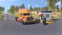 Euro Truck Driver Simulator: Parking Truck Games Screen Shot 1