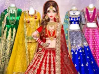 Indian Wedding Makeup Dress up Screen Shot 6