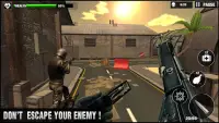 Perang Game 3D Menembak Pistol Screen Shot 2
