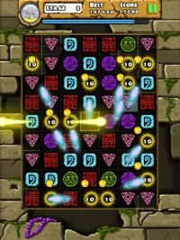 Aztec Temple Quest - Match 3 Puzzle Game Screen Shot 7