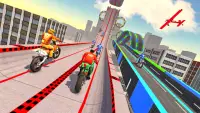 Motorcycle racing Stunt : Bike Stunt free game Screen Shot 2