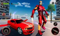 Flying Robot Car Games - Robot Shooting Games 2021 Screen Shot 6