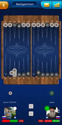 Backgammon LiveGames online Screen Shot 2