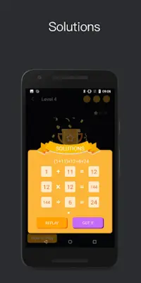 Make 24 - Fun Math Game |24 solver |4 Number Game Screen Shot 3