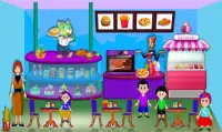 Дошкольное обучение: игра в городскую школу Screen Shot 0