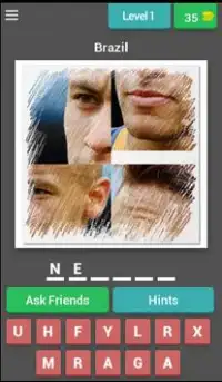 4 Pics 1 Football Player Screen Shot 0