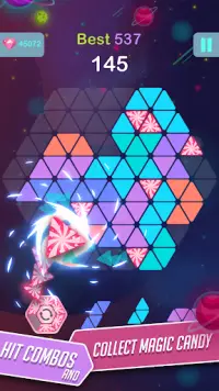 Triangle - Block Puzzle Game Screen Shot 1