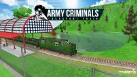 US Army Train Prisoner: Criminal Transporter Train Screen Shot 3