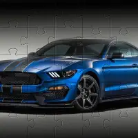 Пазлы Говололомки Ford Mustang Shelby Тачки  Игры Screen Shot 7