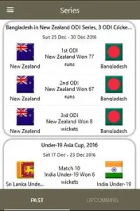 Cricket Buzz Score & schedule Screen Shot 1
