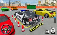 Polizei-Auto-Parkplatz 3d Free Car Spiele 2021 Screen Shot 2