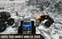 монстр грузовик снег гоночный Screen Shot 2