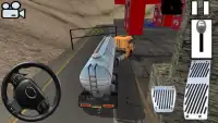 Tanker ile Petrol Taşıma Oyunu Screen Shot 2