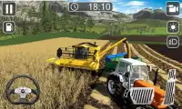 Heavy Tractor Farmer Sim - Cargo Truck Transport Screen Shot 2
