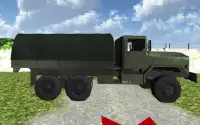 Green Military Convoy Truck Screen Shot 2