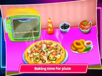 Trò chơi nhà bếp làm bánh pizz Screen Shot 1