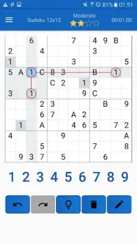 Sudoku Game - Hard Sudoku Free Games & 0pen Sudoku Screen Shot 7