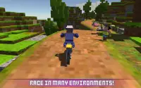 Blocky Motorbike SIM 2017 Screen Shot 1