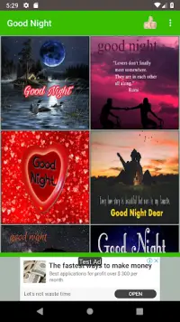 Good Night Love Images Screen Shot 1