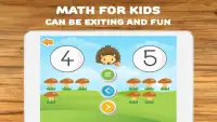 Math for kids: learning games Screen Shot 3