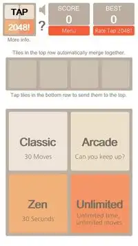 Tap 2048! Screen Shot 2