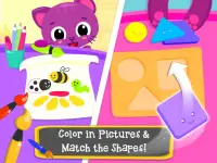 Cute & Tiny Preschool - Learning With Baby Pets Screen Shot 7