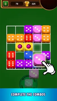 Dice Merge - Puzzle Dom Screen Shot 0