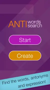 Anti Words Search Free Screen Shot 2